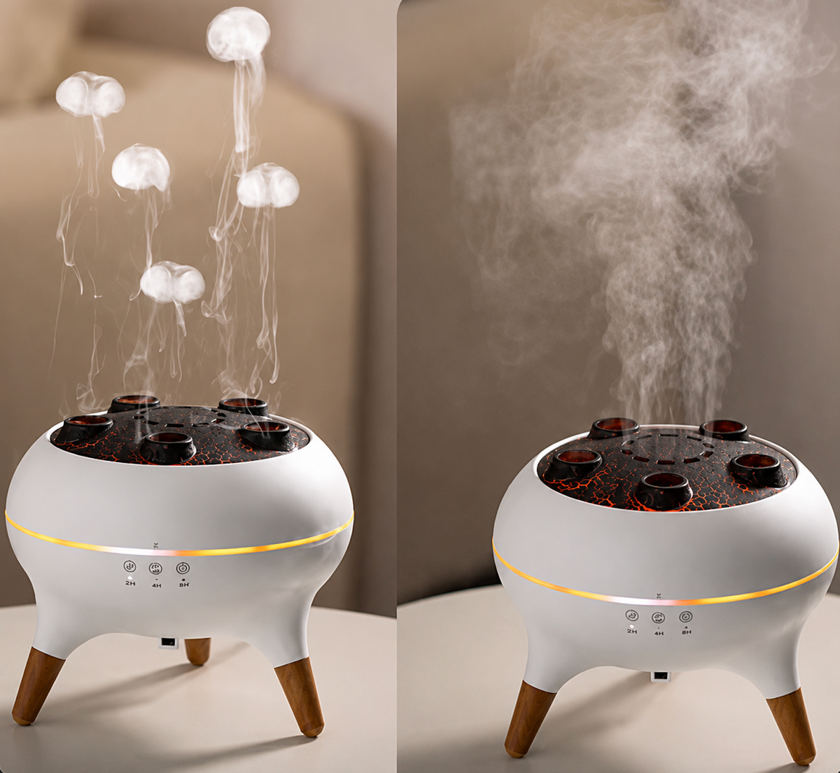 Humidificateur d'air méduse