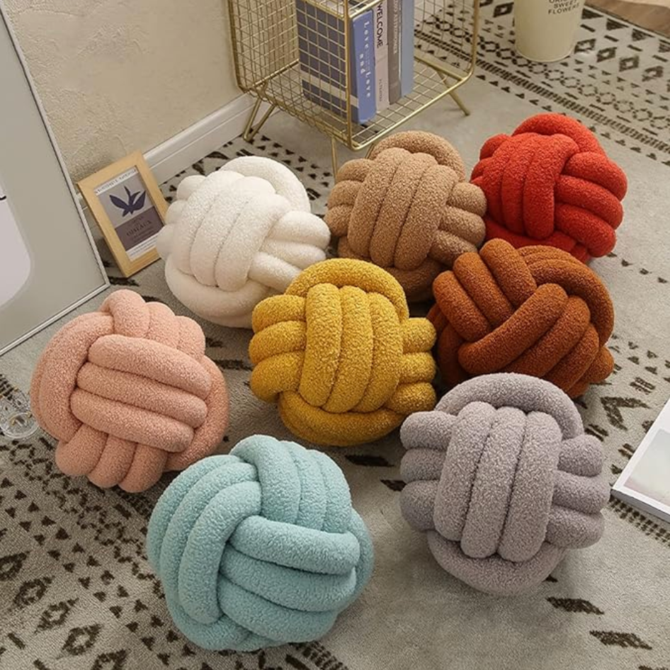 Coussin décoratif en velour