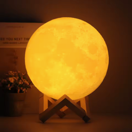 Lampe lunaire 3D 15cm de diamètre