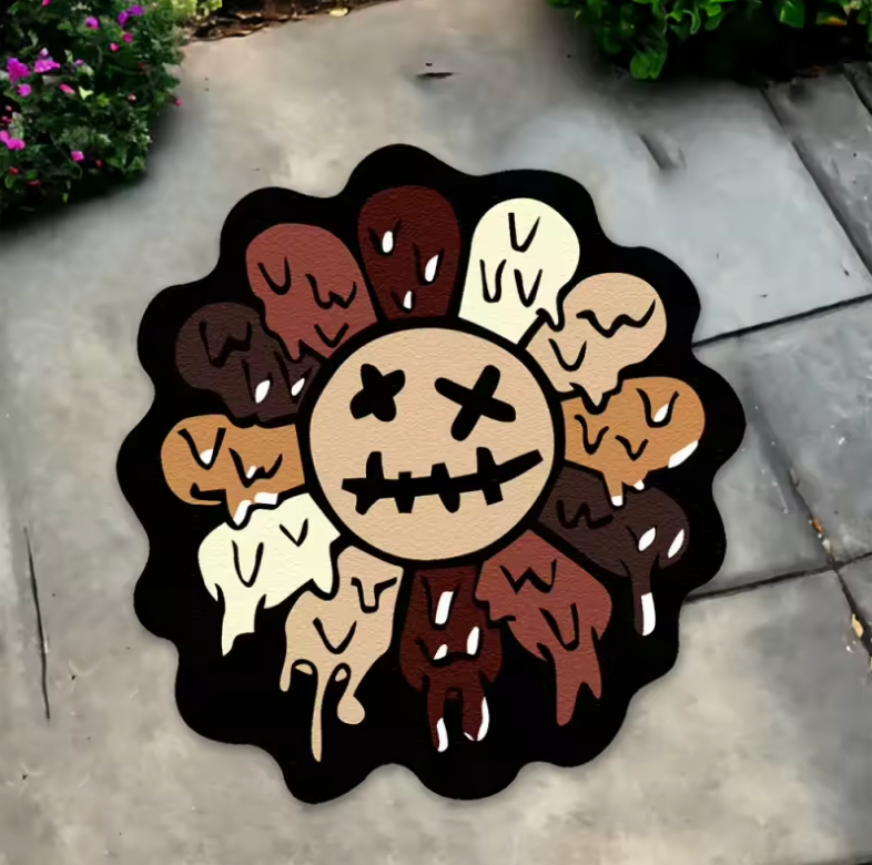 Tapis tournesol muticolor