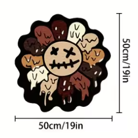 Tapis tournesol muticolor