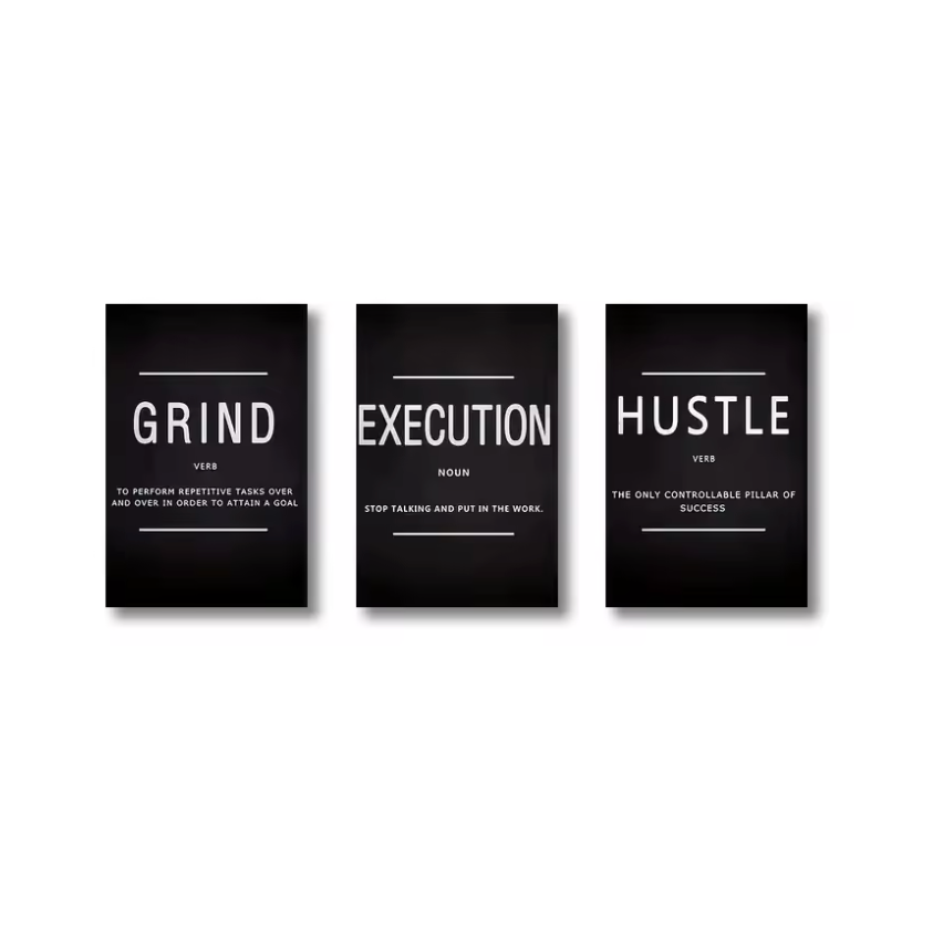 Posters motivation - 3pcs