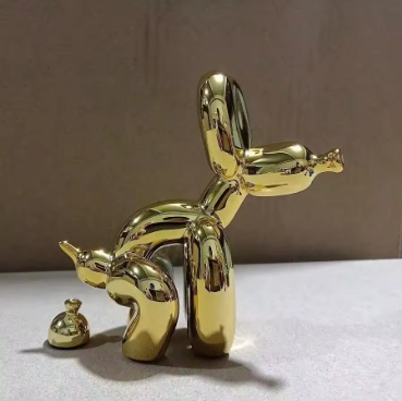 Statue décorative de chien
