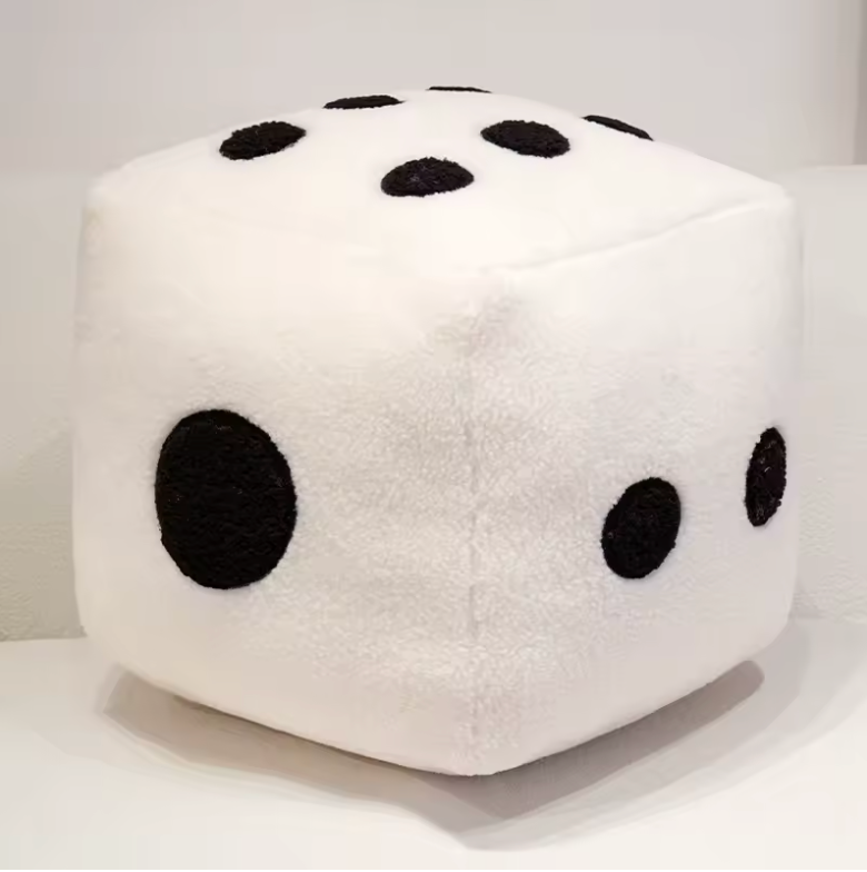 coussin dé de 25cm