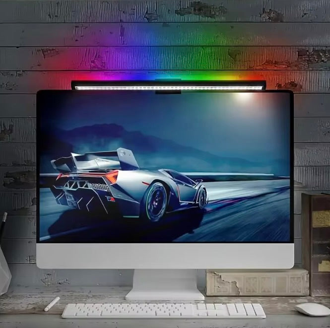 Barre lumineuse pour moniteur