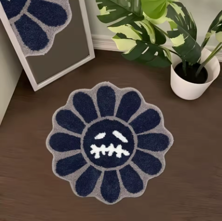 Tapis de sol motif tournesol 50x50