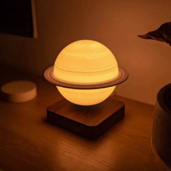 Lampe saturne a lévitation