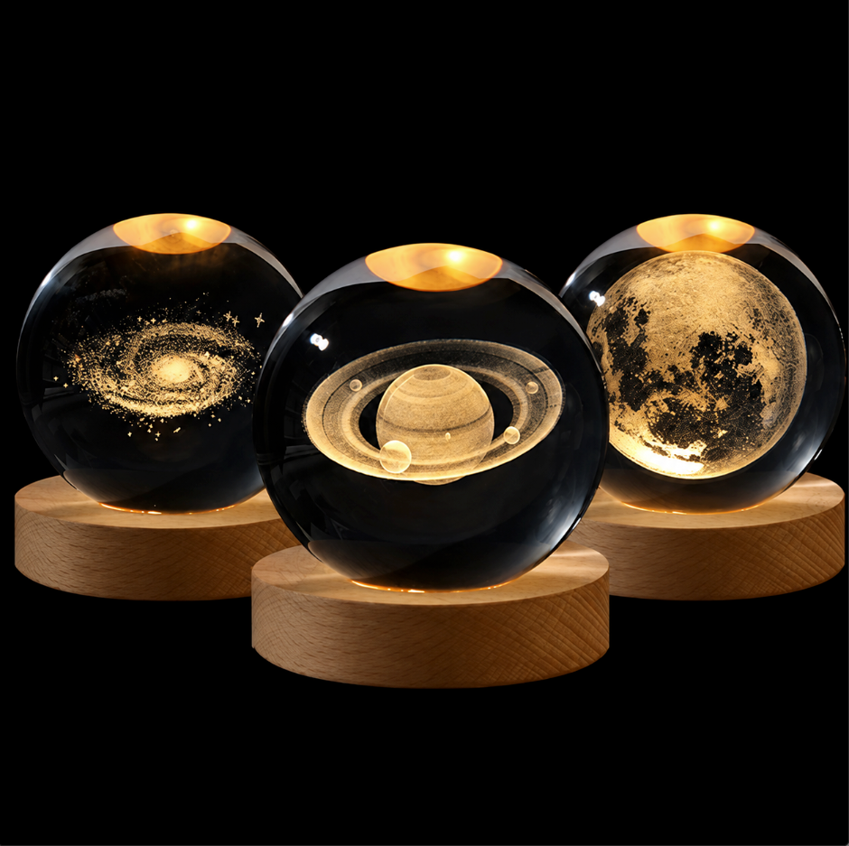 Collection Cosmos en Cristal LED