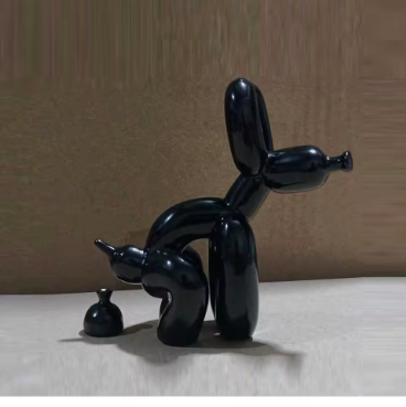 Statue décorative de chien