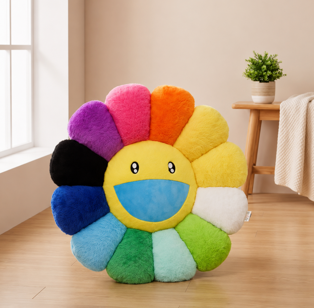 Coussin tournesol