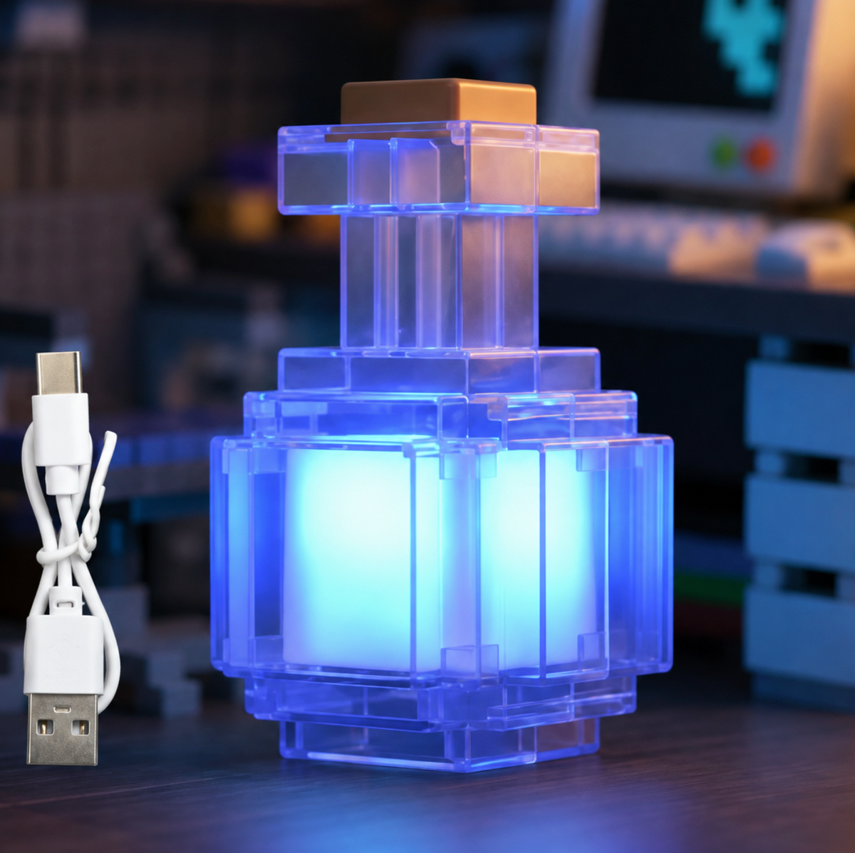Lampe Potion Minecraft