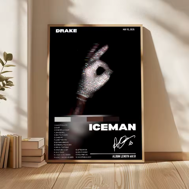 Poster "iceman" 23x31